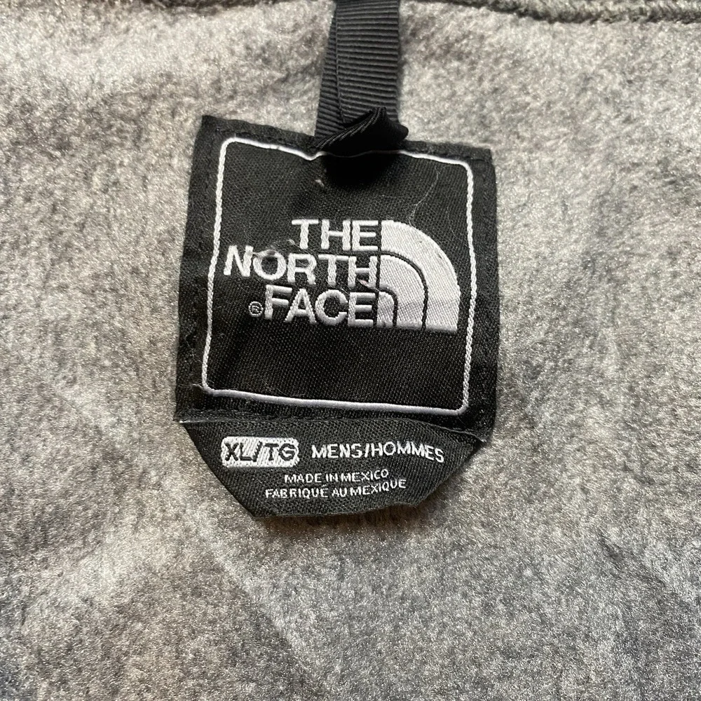 Vintage 90's The North Face Jacket Men's Size XL Gray Denali Fleece Polartec